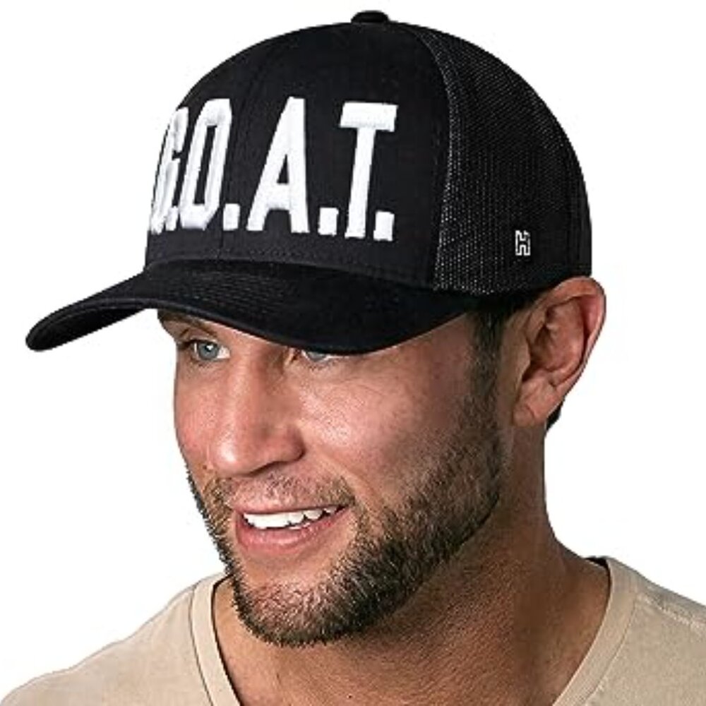 Mesh Snapback Trucker Hat Adjustable Classic Retr… - image 4